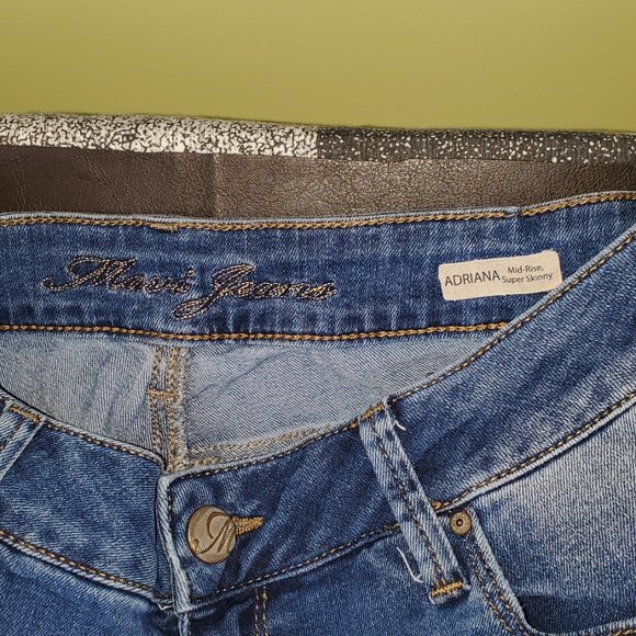 MAVI mid-rise super SKINNY JEANS 30x32 - Picture 3 of 6